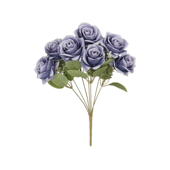 RAMO ROSAS (A) X 7- 43 CM (AZUL)