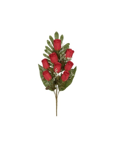 CONJUNTO CAPULLOS (A) X 8-52 CM (ROJO)