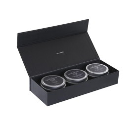 VELA SET 3 CERA DE SOJA 27X10,5X5 80 GR. GENTS CLU