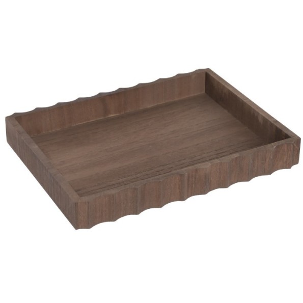 BANDEJA MDF 40X30X5 MARRON