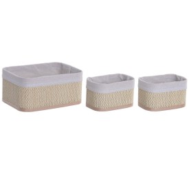 CESTA SET 3 BAMBU 26X19X12 NATURAL