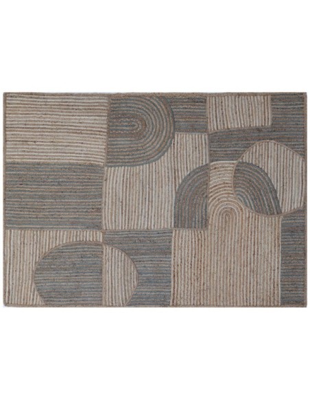 ALFOMBRA YUTE 140X200X1 3000 GSM ABSTRACTO