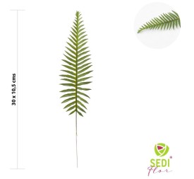 HOJA DE HELECHO ART SILICONA 30x10,5CM [H233080]