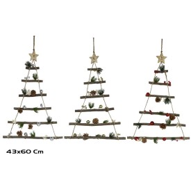 ARBOL NAVIDAD NATURAL 3STD 43X60CM LYNOE