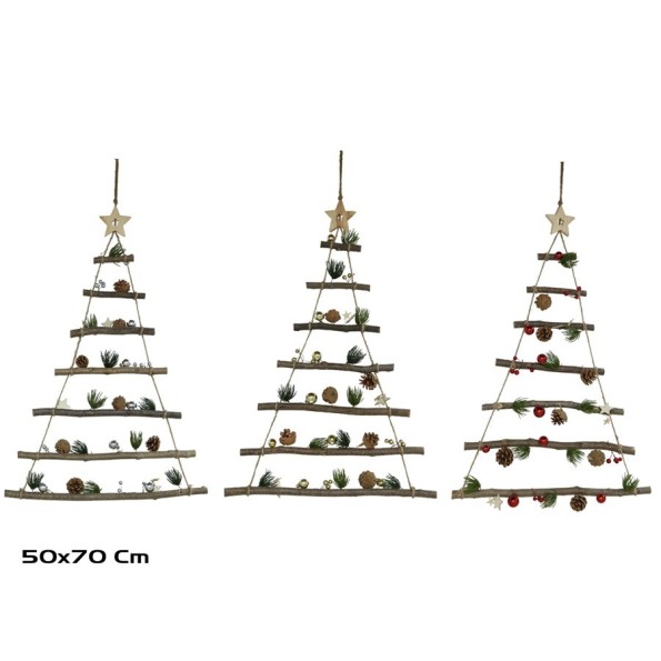 ARBOL NAVIDAD NATURAL 3STD 50X70CM LYNOE