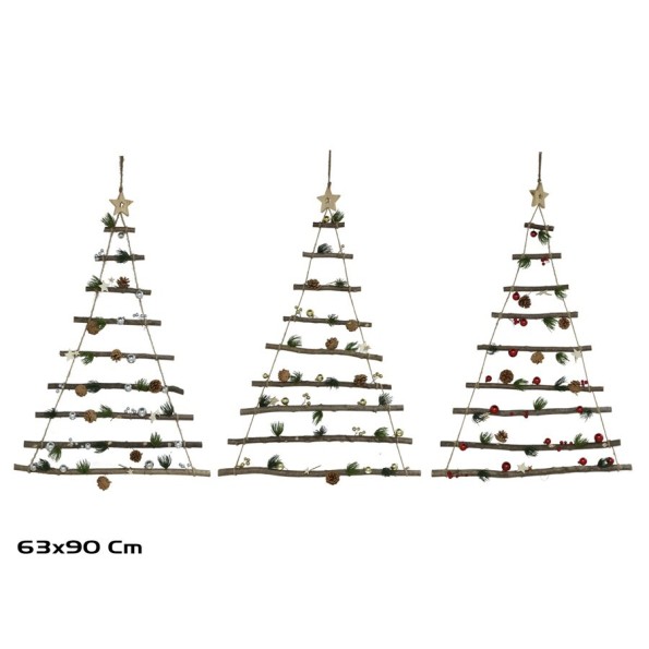 ARBOL NAVIDAD NATURAL 3STD 63X90CM LYNOE