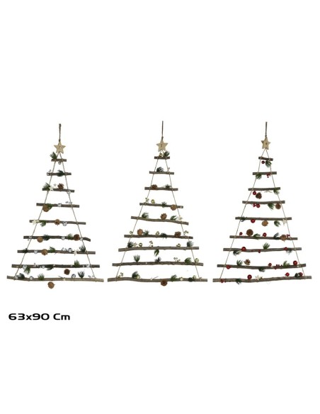 ARBOL NAVIDAD NATURAL 3STD 63X90CM LYNOE