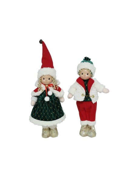 FIGURA TELA DE PIE 2STD 22X12X42CM LUCIA