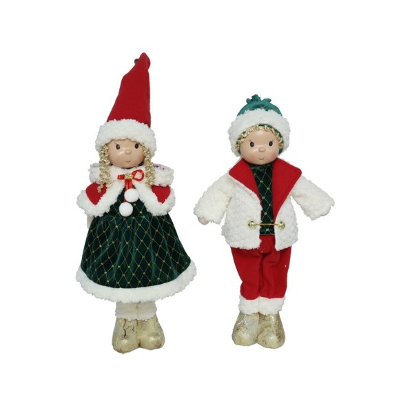 FIGURA TELA DE PIE 2STD 24X14X50CM