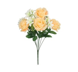RAMO ROSAS BIG-LILIES X 8-46 CM (TE)