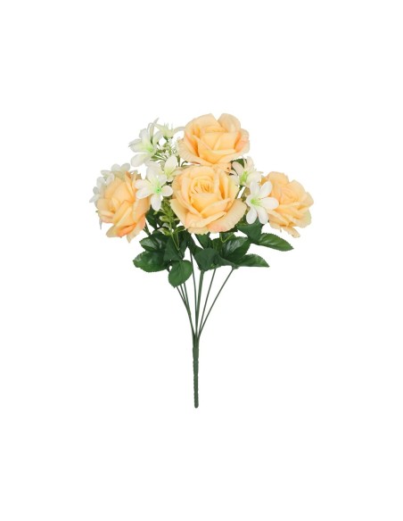 RAMO ROSAS BIG-LILIES X 8-46 CM (TE)