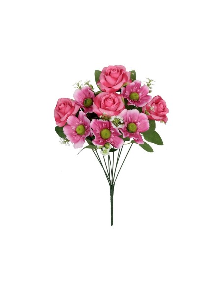 RAMO ROSAS-COSMOS X 9 -46 CM (FUCSIA)