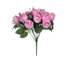 RAMO BOUQUET CAPULLOS X 10-35 CM (VIO)