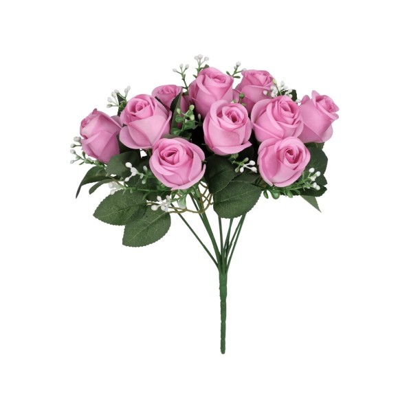 RAMO BOUQUET CAPULLOS X 10-35 CM (VIO)