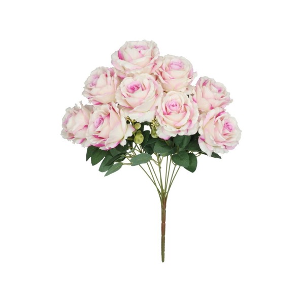 RAMO ROSAS GIG X 9 - 56 CM (MALVA)