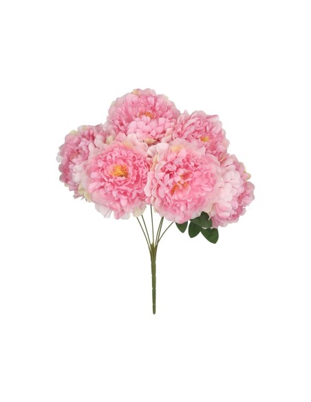 RAMO PEONIAS GIG X 6 -53 CM (ROSA)