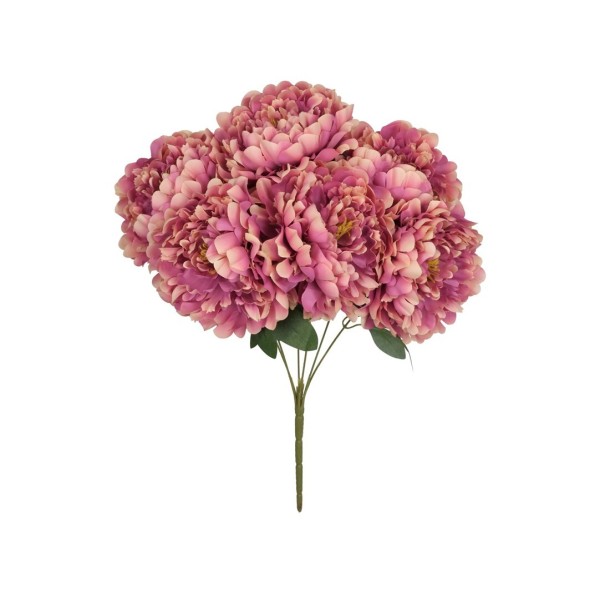 RAMO PEONIAS GIG X 6 -53 CM (VIOLETA)