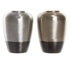 JARRON ALUMINIO 16X16X19 MATE 2 SURT.