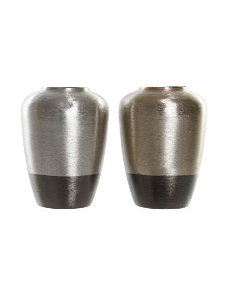 JARRON ALUMINIO 16X16X19 MATE 2 SURT.