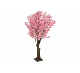 ARBOL POLIESTER CEMENTO 100X100X210 CEREZO ROSA