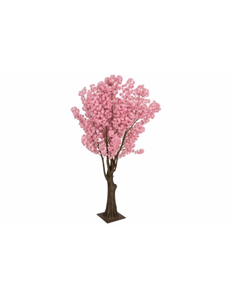 ARBOL POLIESTER CEMENTO 100X100X210 CEREZO ROSA