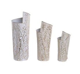 JARRON SET 3 METAL 23X22X55