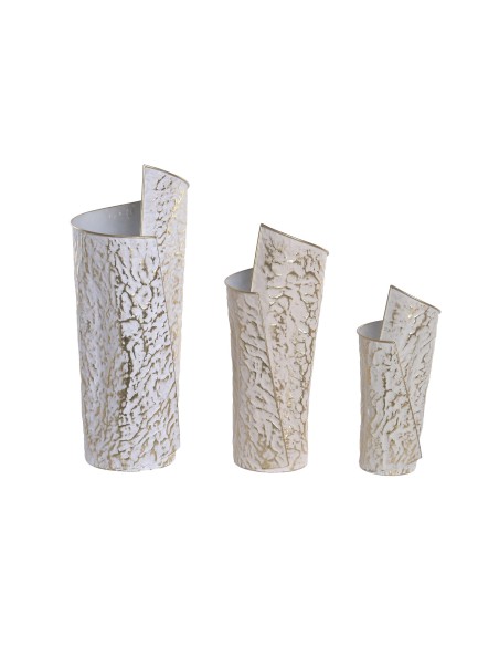 JARRON SET 3 METAL 23X22X55