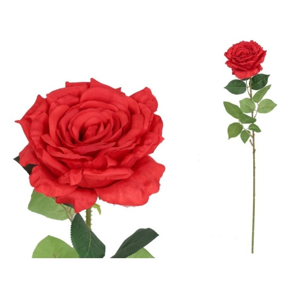 VARA ROSA QUEEN - 74 CM (ROJO)