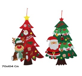 ARBOL NAVIDAD 70X104CM 2 SURT FIELTIA