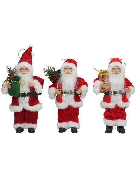 PAPA NOEL 20CM 3STD MORH