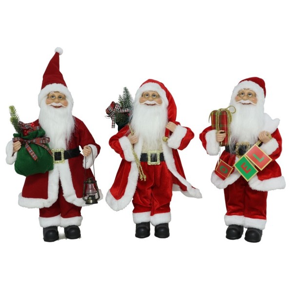 PAPA NOEL 45CM 3STD MORH
