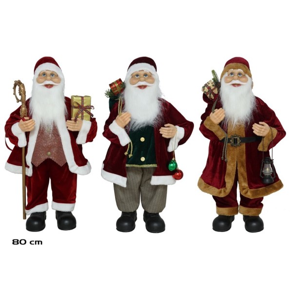PAPA NOEL 80CM 3STD TIBR