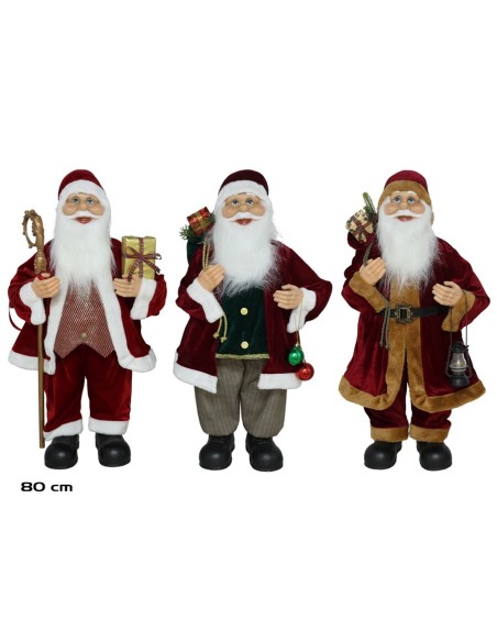 PAPA NOEL 80CM 3STD TIBR