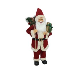 PAPA NOEL CON LUZ Y MUSICA 90CM