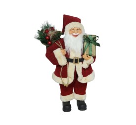 PAPA NOEL CON LUZ Y MUSICA 60CM