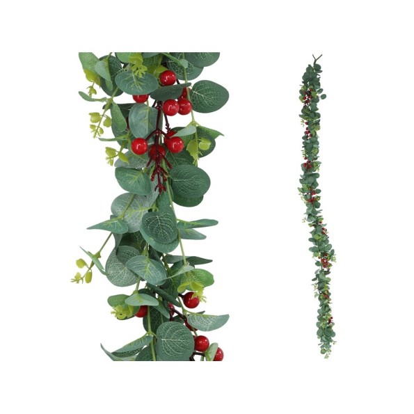 GUIRNALDA FRUTOS ROJOS 160CM