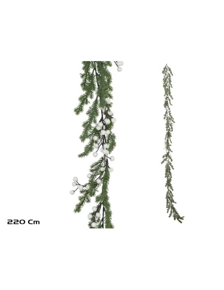 GUIRNALDA 220CM BLANCO YOLANDA