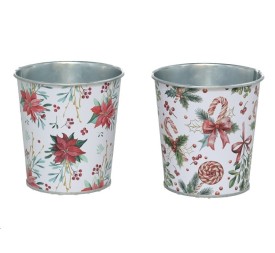 MACETERO METAL 2 STD. 10XH10CM  FLORENS
