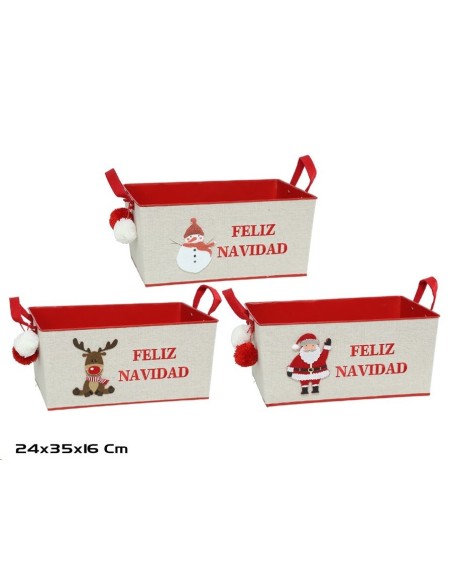 CESTA METAL TURUJAN 3STD  35X24X16CM