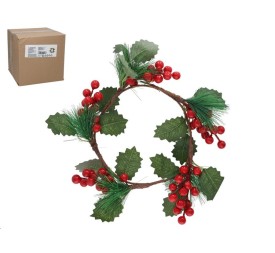 CORONA DE NAVIDAD MU?DAGO 28CM