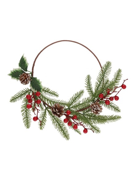CORONA NAVIDAD MINI 37CM  RIMON