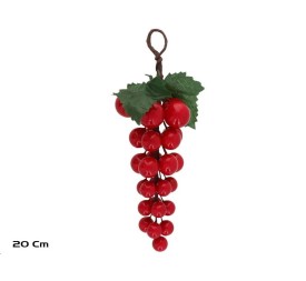 COLGANTE RACIMO FRUTOS ROJOS 20CM