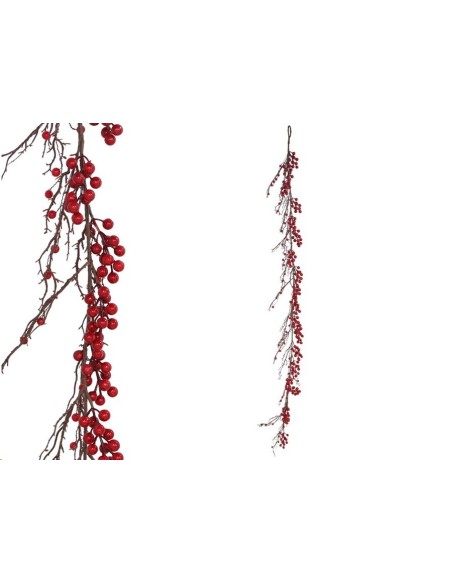 GUIRNALDA BAYAS RUBY ROJA 180CM