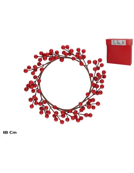 CORONA BAYAS RUBY 18CM
