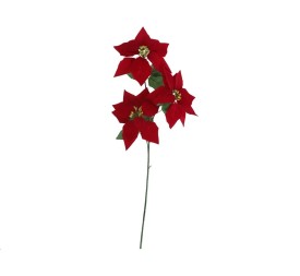 VARA POINSETTIA TRIPLE SPRAY ROJA 68CM