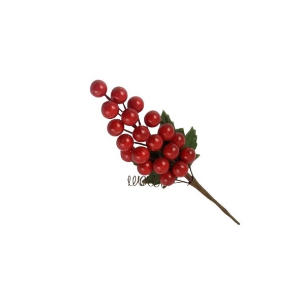 RAMA BOLAS 20CM ROJO