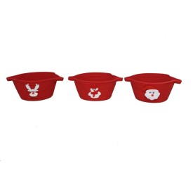 CESTA 3 STD 32X24X12CM ROJA ANKA