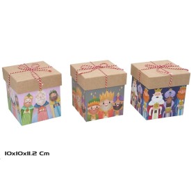 CAJA REGALO CUBO 3 STD. 10X10X11,2CM VELTIX