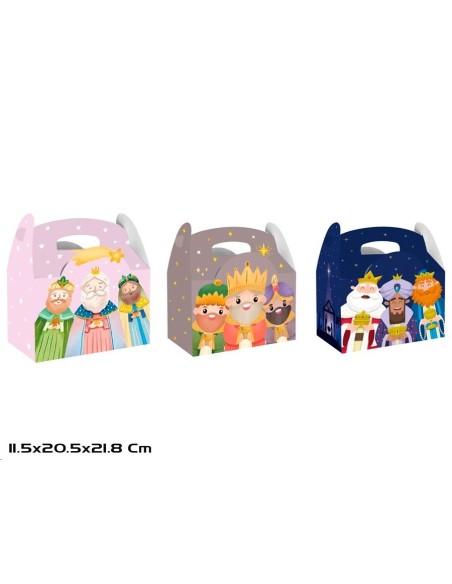 CAJA REGALO 3 STD. 20,5X11,5X21,8CM VELTIX