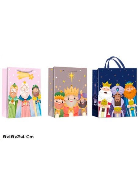 BOLSA REGALO 3 STD. 24X18X8CM VELTIX
